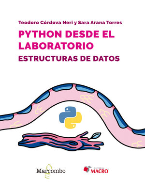 cover image of Python desde el laboratorio. Estructuras de datos